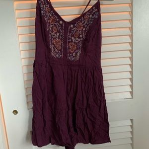 Romper with Floral detailing